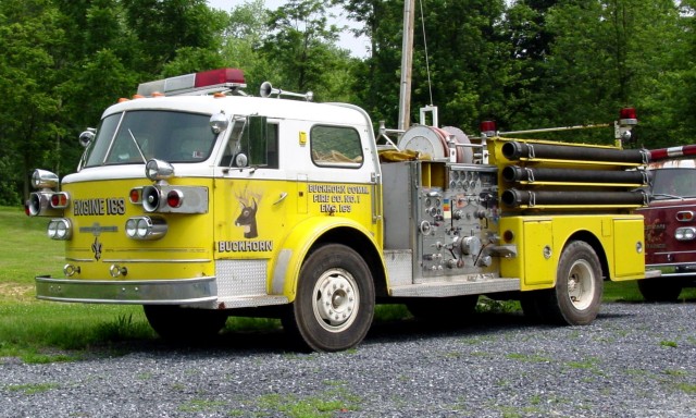 Engine 32 - 1967 American LaFrance - retired from Buckhorn Community Fire Department - now privately owned